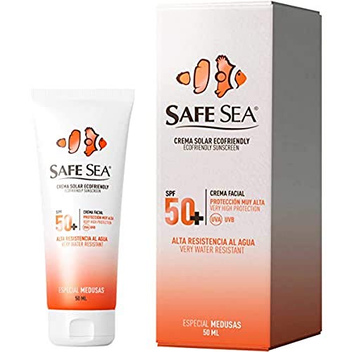 SAFE SEA CREMA SOLAR FACIAL especial medusas SPF50+ 50 ml