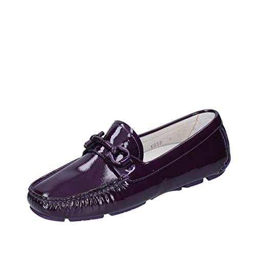 SALVATORE FERRAGAMO Mocasines Mujer Charol púrpura 35.5 EU