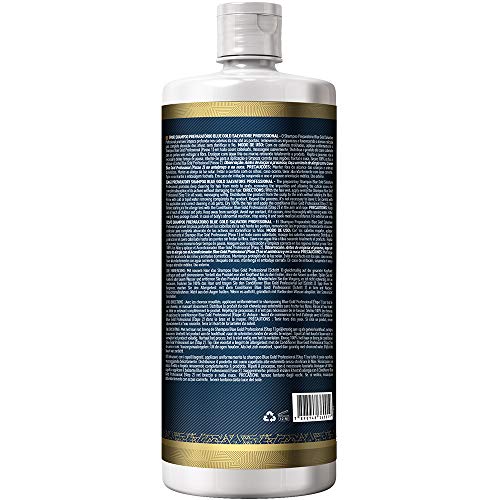 SALVATORE Shampoo Anti-residuos Blue Gold, 110gr