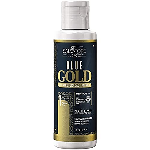 SALVATORE Shampoo Anti-residuos Blue Gold, 110gr