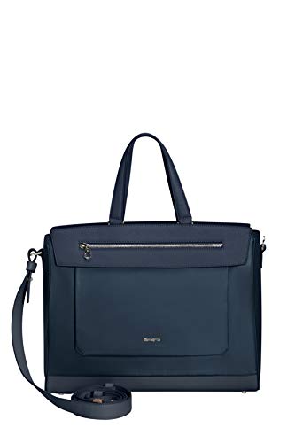 Samsonite Zalia 2.0 Maletín para portátil de 14 Pulgadas (39 cm, 10,5 L), Azul (Midnight Blue)