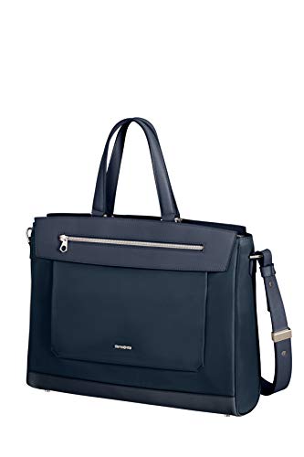 Samsonite Zalia 2.0 Maletín para portátil de 14 Pulgadas (39 cm, 10,5 L), Azul (Midnight Blue)