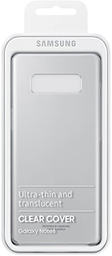 Samsung Note 8 Clear Cover - Funda para Samsung Galaxy Note 8, color traslúcido- Version española