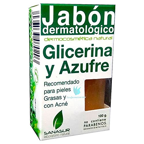 Sanasur Jabon Glicerina Azufre 100Gr. 100 G