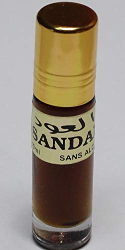 Sandalo aceite perfume 10 ml - marroqui - roll on- SIN ALCOHOL