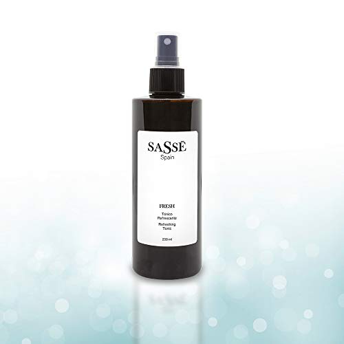 SASSÉ FRESH, Tónico facial REFRESCANTE. Limpia, Revitaliza. Astringente. Producto Vegano. SASSE. Cosmética Natural fabricada en España. Premios Innovación, Trayectoria e I+D