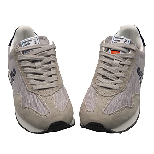 SCALPERS PRAX, Sneakers, para Hombre, Color Grey - Piel/Textil Talla: 45