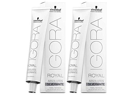 Schwarzkopf Igora Royal Absolutes Silver White Slate Grey 2 unidades 60 ml