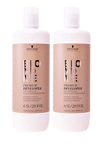 Schwarzkopf Schwarzkopf Blondme Premium - Desodorante para el cuidado de 6% - 20 Vol