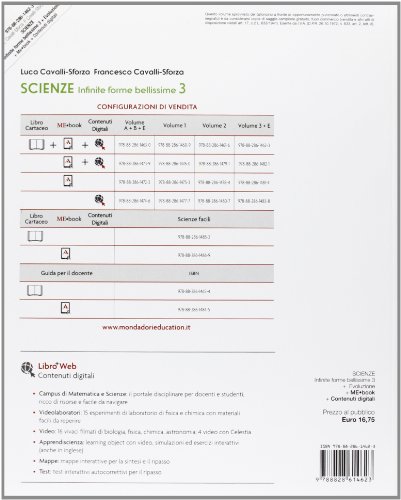 Scienze. Infinite forme. Con Evoluzione. Per la Scuola media. Con espansione online (Vol. 3)