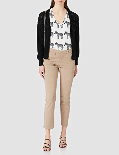 SELECTED FEMME Corte cónico chino femenino. Silver Mink 46