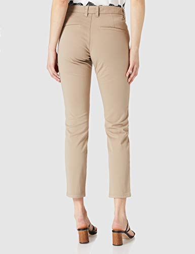 SELECTED FEMME Corte cónico chino femenino. Silver Mink 46