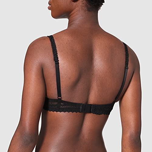 Selene - Sujetador Casandra Push Up, color negro, talla 85B