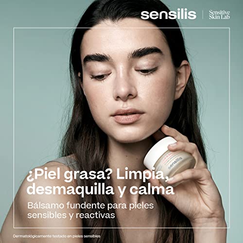 Sensilis - Calm in Balm, Bálsamo Limpiador Intensivo y Calmante para Pieles Sensibles y Reactivas, Limpia, Desmaquilla y Calma - 50 ml