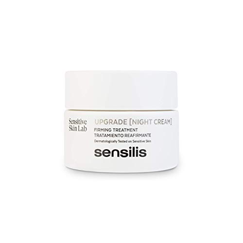 Sensilis Upgrade - Crema de Noche Reafirmante y Regenerante para Piel Sensible - 50 ml