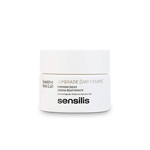Sensilis Upgrade - Pack Crema de Día Antiarrugas para Piel Seca o Normal 50 Ml + Contorno de Ojos Antifatiga con Cafeína y Péptidos 15 Ml