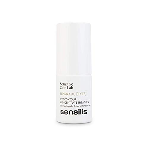 Sensilis Upgrade - Pack Crema de Día Antiarrugas para Piel Seca o Normal 50 Ml + Contorno de Ojos Antifatiga con Cafeína y Péptidos 15 Ml