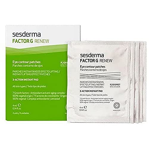 SESDERMA Factor G Renew Parches Contorno Ojos 4ud, Estándar, Único