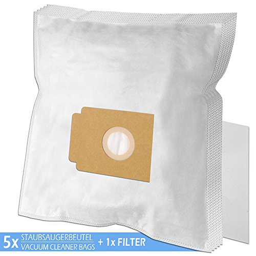 Set - Ambientadores + Filtro + 5 Bolsas de aspiradora para FAGOR VCE 611, VCE611, VCE 612, VCE612, VCE 613, VCE613