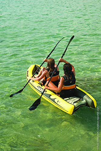 Sevylor Sit on Top Reef(TM) 300 - Bote Inflable, Kayak de Mar 2 Personas, Piragua Hinchable, 300 x 88 cm