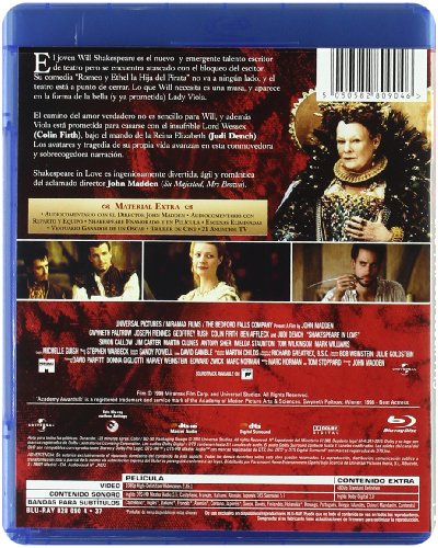 Shakespeare in love [Blu-ray]