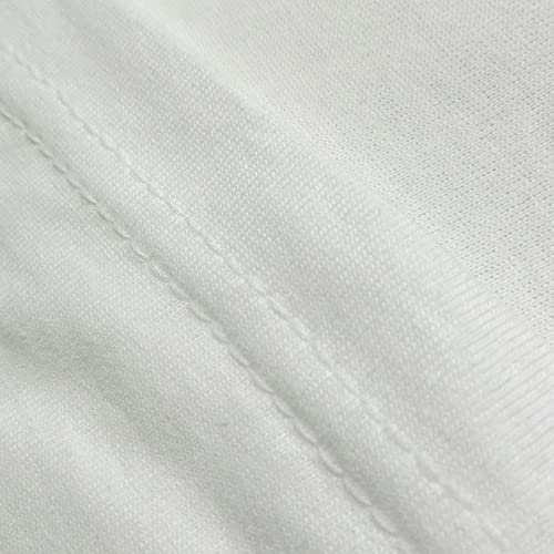 Shirt84.de MID Men in Delirium - Camiseta de manga corta para mujer, Blanco, XS