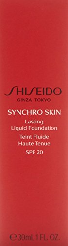 Shiseido Synchro Skin Lasting Fondo de Maquillaje Tono 03 L40-30 ml (0729238131217)