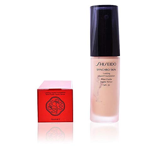 Shiseido Synchro Skin Lasting Fondo de Maquillaje Tono 03 L40-30 ml (0729238131217)