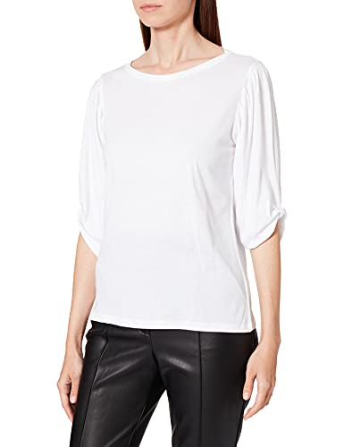 Sisley Camiseta 3qu4l12rh, Blanco 101, M para Mujer