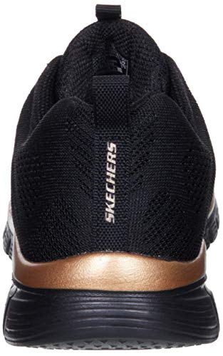 Skechers Graceful Get Connected, Zapatillas Mujer, Black, 40 EU