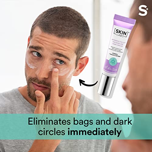 SkinLabo - Sérum intensivo efecto lifting para bolsas y ojeras. Reduce inmediatamente bolsas y ojeras. Para todos tipos de piel. 15 ml.