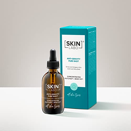 SkinLabo - Shot Concentrado Reafirmante Antigravity. Sérum antiarrugas para cara, cuello y escote. Especialmente indicado para pieles maduras. 50 ml.