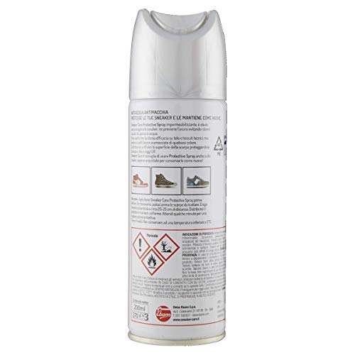 Sneaker Care Protective Spray, impermeabilizante, spray antiagua y antimanchas, blanco, 200 ml