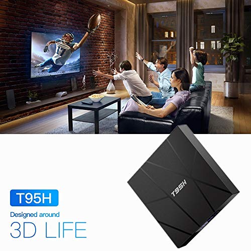 Sofobod Android 10.0 TV Box T95H TV Box 4GB RAM/32GB ROM 4K TV Allwinner H616, up to 1.5 GHZ H.265 Decoding 2.4GHz WiFi Smart TV Box