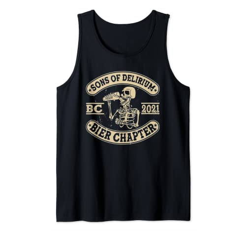 SONS OF DELIRIUM BC 2021 - Cortador de cerveza Camiseta sin Mangas