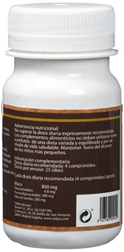 Sotya Maca, 100 Comprimidos, 500 mg