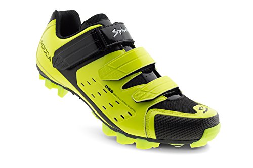 Spiuk Rocca MTB Zapatilla, Unisex Adulto, Amarillo AV, 43