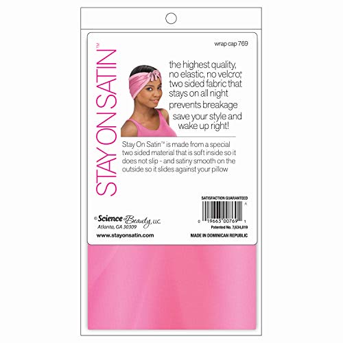 Stay On Satin Wrap Cap by Spartan Brands