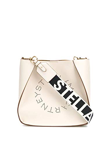 Stella McCartney Moda De Lujo Mujer 700073W85429000 Blanco Fibras Sintéticas Bolso De Hombro | Temporada Permanente