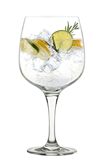 Stölzle Lausitz Español Gin & Tonic Vasos de Cóctel - 755ml (26.5oz) Paquete de 6 Globo Gafas. sin Plomo Cristal