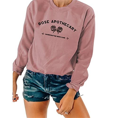 Suéter de boticario rosa, Schitt's Creek, camiseta de regalo de boticario rosa, suéter de jersey Alexis Ew David Moira Johnny (-XXL, oro rosa)