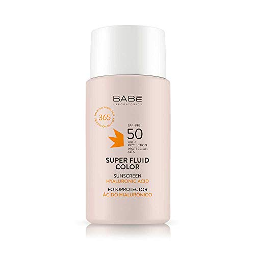 Super Fluid Color Fotoprotector SPF 50 | Fotoprotector Solar | Resistente Al Agua | Todo tipo de piel | Foto envejecimiento | Protección Daño Solar | 50ml