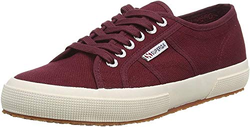 Superga 2750 Cotu Classic Zapatillas Unisex Adulto, Rojo (Dk Bordeaux), 35 EU