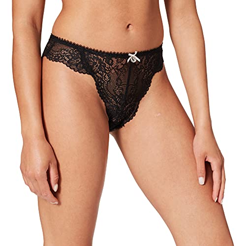 Sylvie Flirty Lingerie Andrina, Slip para Mujer, Negro, S