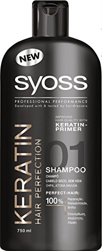 Syoss Champú profesional de queratina cabello perfección 750 ml