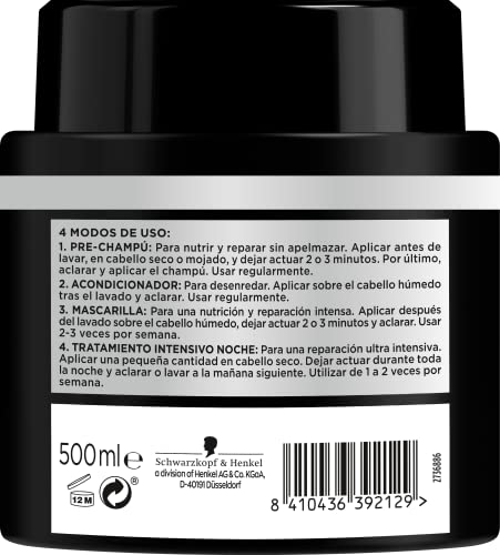 Syoss Mascarilla Intensiva 4 en 1 Salon Plex para cabello dañado 500ml