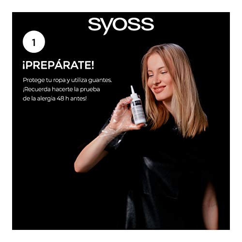 Syoss Oleo Intense - Tinte 6-10 Rubio Oscuro – Coloración permanente Sin Amoníaco – Cobertura profesional de canas – Resultados de peluquería (Pack De 3)