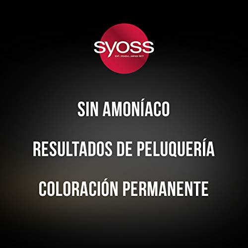 Syoss Oleo Intense - Tono 4-86 Castaño Helado – Coloración permanente sin amoníaco – Resultados de peluquería – Cobertura profesional de canas
