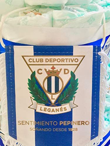 Tarta de pañales DODOT club deportivo Leganés (Talla 2 (3-6 kg))