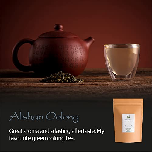 Té Oolong De Alishan Taiwán - Taiwanés Tie Guan Yin - Wu Long Té De Hoja Suelta - Té Azul - Té De Formosa Tieguanyin - 25g